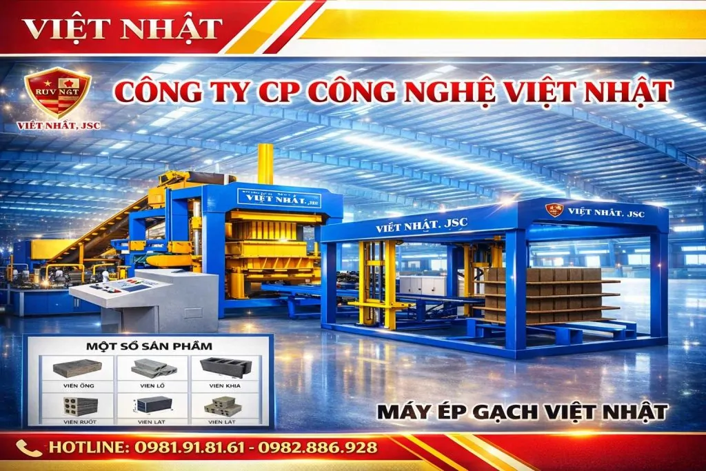MÁY ÉP GẠCH TỰ ĐỘNG CAO CẤP