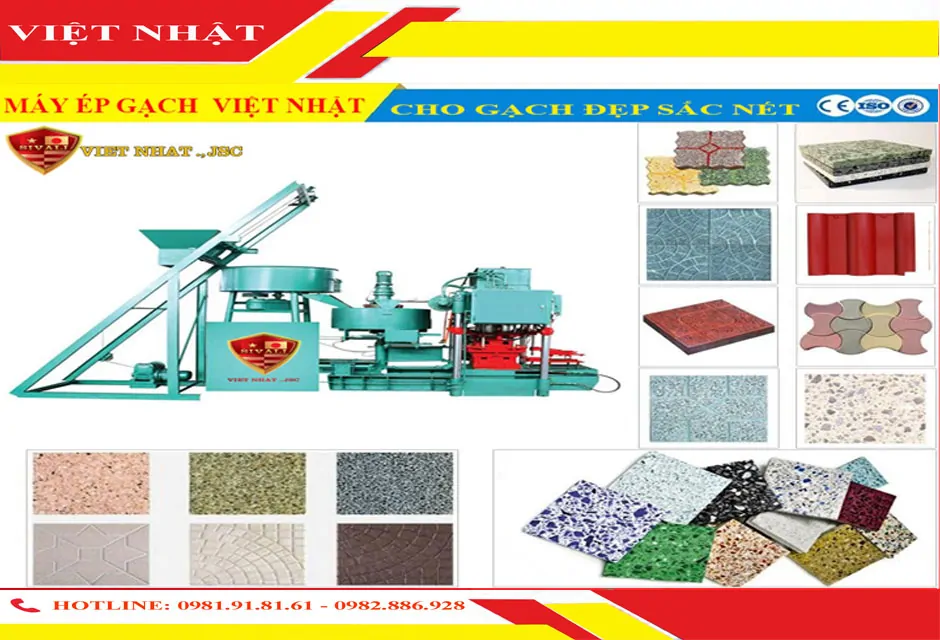 MÁY ÉP GẠCH TERRAZZO - SIVALI600