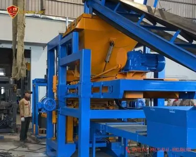 Máy ép gạch không nung tự động Sivali