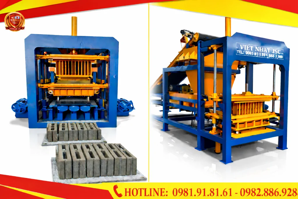 Lựa chọn ép gạch không nung bán tự động cần lưu ý những gì?